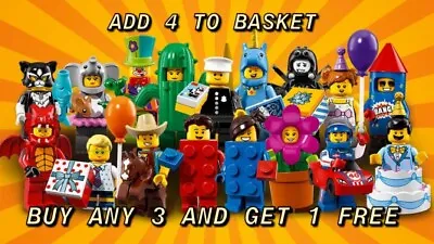 Buy Lego Minifigures Series 18 71021 Pick Your Own Buy Any 3 Get 1 Free New/unopened • 5£
