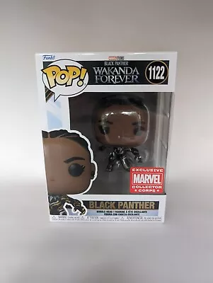 Buy Marvel #1122 Black Panther Collector Corps Exclusive Funko Pop • 15£