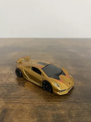 Buy Hot Wheels Lamborghini Sesto Elemento Gold (3) Diecast Scale Model 1:64 Ex Cond! • 5.99£