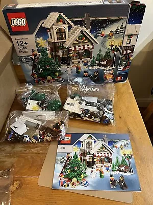 Buy Lego 10199 Winter Village Toyshop With Instructions, Box And All Figs • 145£