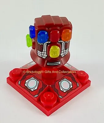 Buy Lego Nano Gauntlet Infinity Stones Hulk Avengers MOC Arc Reactor Display Stand • 20£