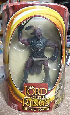Buy Lord Of The Rings Ugluk Uruk Hai Action Figure Toybiz MOC • 21.99£