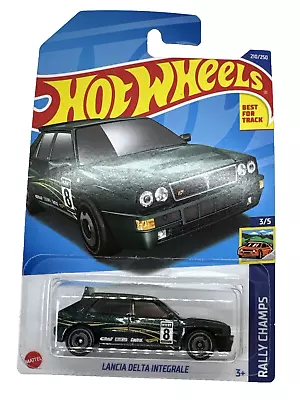 Buy Hot Wheels Lancia Delta Integrale Green Rally Champs Number 210 New And Unopened • 24.99£