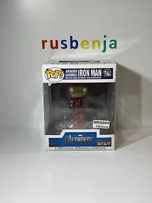 Buy Funko Pop! Marvel Avengers Assemble Iron Man Amazon Exclusive #584 • 29.99£
