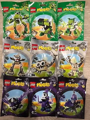 Buy LEGO Mixels Series 3, Complete Set Of 9, New & Factory Sealed • 89.99£