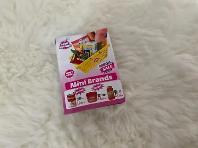 Buy Zuru Mini Brands SERIES 4 Shop Booklet Leaflet  Minature Food Ideal For Barbie • 0.99£