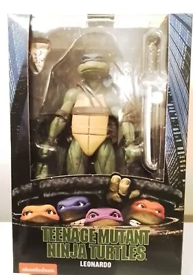 Buy NECA Leonardo Teenage Mutant Ninja Turtles 1990 Action 7  Figure New Genuine  • 29.95£