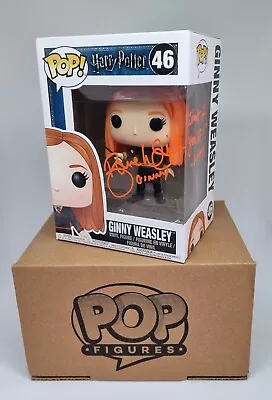 Buy BONNIE WRIGHT Signed Funko Pop #46  HARRY POTTER Ginny Weasley +Photo Proof • 90£