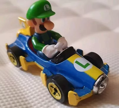 Buy Hot Wheels Mario Kart: Luigi Mach 8 • 4.99£