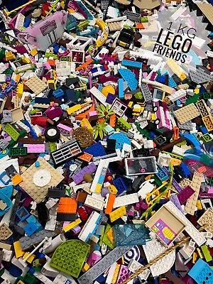 Buy 1 Kg Lego Friends Bricks, Parts, Accessories, Cleaned & Sanitised • 11.99£