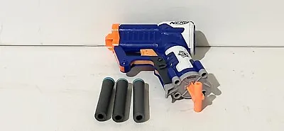 Buy Nerf Mega Triad EX 3 Blue 3 Bullets Toy C031G Hasbro Dart Pistol Gun • 8.50£