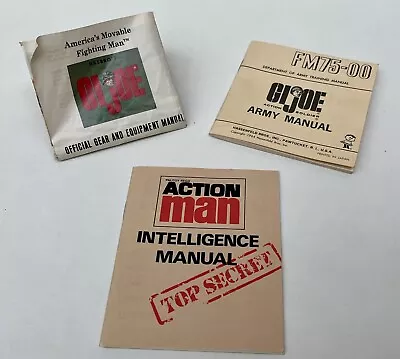 Buy Action Man & GI Joe Documentation Lot: Manuals & Catalog - 1960/70's • 23.57£