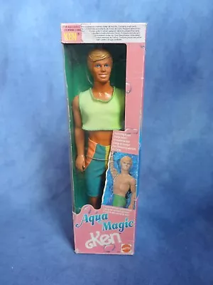 Buy ♡ BARBIE ♡ Aqua Magic Ken ( Wet N Wild Ken ) ♡ NRFB In Original Packaging ♡ 1989 #4104 • 61.68£