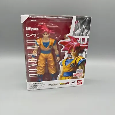 Buy Bandai S.H. Figuarts Super Saiyan God Red Gokou Action Figure UK IN STOCK • 149.99£