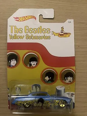 Buy New Sealed THE BEATLES YELLOW SUBMARINE Fish’d N Chip’d  3/6 HOT WHEELS Toy Car • 15.95£
