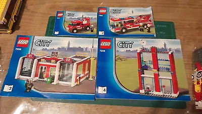 Buy Lego City 7208 Fire Station No Box. • 40£