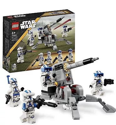 Buy LEGO Star Wars 501st Clone Troopers Battle Pack 119 Piece Set 75345 NEW • 16.99£