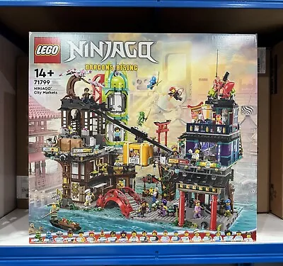 Buy LEGO NINJAGO: NINJAGO City Markets (71799) - New In Factory Sealed Box • 380£