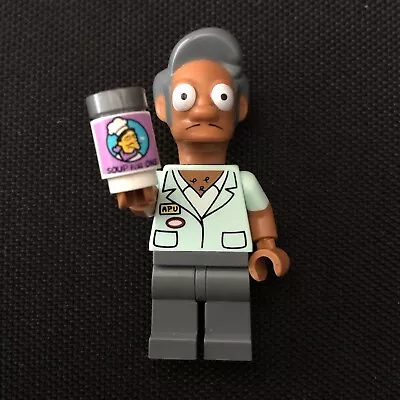 Buy LEGO Simpsons Apu Nahasapeemapetilon Minifigure | Sim025 | 71016 | VGC • 11.79£