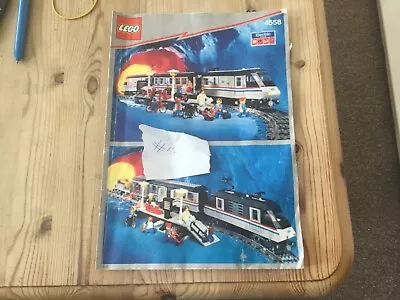 Buy Lego Train Metroliner 9v 4558 Used  Instruction Manual Free UK Postage • 19.50£