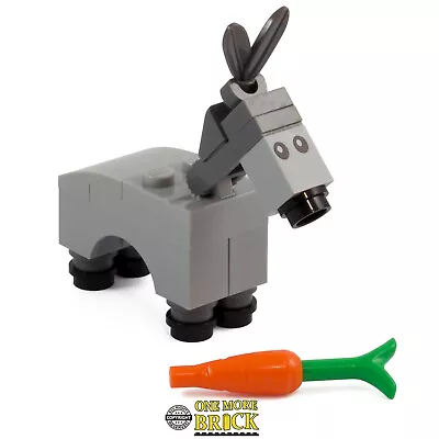 Buy Donkey & Carrot | Farm Nativity Animals Christmas | Kit Made With Real LEGO • 5.99£