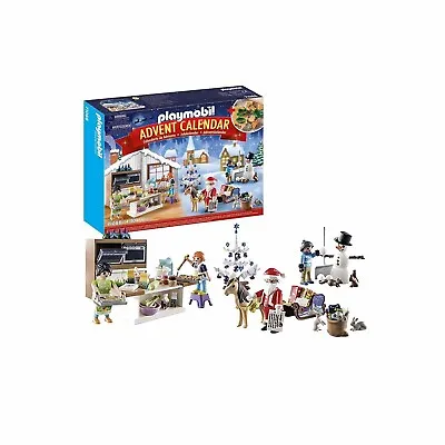 Buy Playmobil 71088 Christmas Bakery Advent Calendar Kids Creative Imagination Set • 29.99£