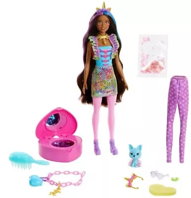 Buy Mattel Barbie Color Reveal Fantasy UNICORN GXV95 • 90.41£