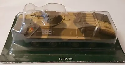 Buy Eaglemoss EAC Military Vehicle BTR-70 8x8 APC Soviet Tank 1:72 Model • 21.99£