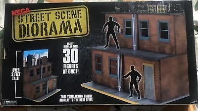 Buy NECA Originals Street Scene Action Figure Diorama Display 1:12 TMNT • 120£