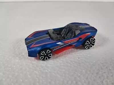 Buy 2014 Mattel Hot Wheels Die Cast Carbonic Metallic Blue Toy Car   • 5.19£