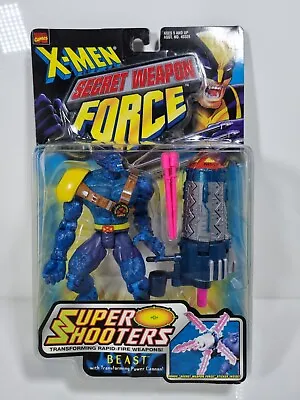 Buy MARVEL X-MEN Super Shooters BEAST With Transforming Power Cannon! 1997 Toybiz  • 22.99£