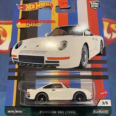 Buy Premium Hot Wheels Porsche 959 (1986) - 2021 Deutschland Design - BOXED Shipping • 11.95£