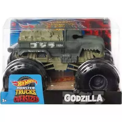 Buy Hot Wheels Godzilla Oversized Die Cast Monster Truck • 16.99£