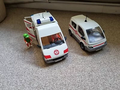 Buy Playmobil Rescue Ambulances, 2 Different Types In Fantastic Condition.  • 15£