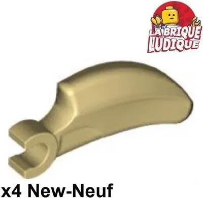 Buy LEGO 4x Barb Large (Claw Talon) Horn Tooth Claw Clip Beige/Tan 16770 NEW • 2.18£