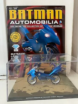 Buy Automobilia Eaglemoss Collection #38 Batman Legends Of The Dark Knight Batcycle • 9.99£