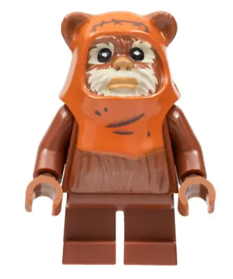 Buy LEGO® Ewok Sw1218 Wicket Star Wars Minifigure 75332 AT-ST Ewok Village New • 9.52£