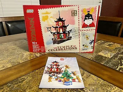 Buy Lego Ninjago The Temple Of Celebrations 4002021 New Sealed Bonus Christmas Card • 236.61£