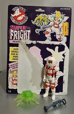 Buy The Real Ghostbusters Super Fright Feature Egon Spengler 5  Figure & Card 1989 • 96.95£