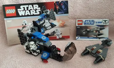 Buy Lego Star Wars Imperial Dropship 7667 General Grievous Starfighter 8033 100% • 20£