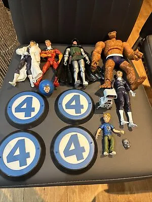 Buy Marvel Legends Fantastic Four From The Box Set Toy Biz Complete No Comic • 45£