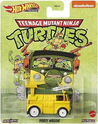 Buy Hot Wheels Teenage Mutant Ninja Turtle Party Wagon GJR50 Brand New (Was £9.99) • 5£