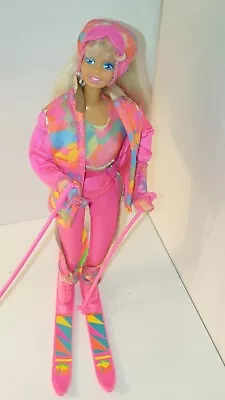 Buy 1991 Mattel Vintage Barbie Doll Year Ski Fun • 46.61£