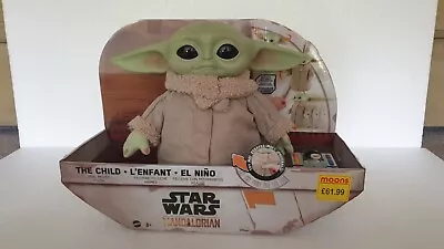Buy Star Wars Plush Baby Yoda,  Mattel The Mandalorian Remote Controlled -Very Large • 63.99£