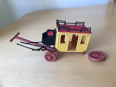 Buy Vintage Wild West Stage Coach - Timpo Toy Figures - Plastic • 7.99£