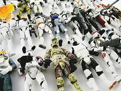 Buy Star Wars Clone Trooper & Stormtrooper Action Figures (B) 3.75  10cm 🚀Hasbro🚀 • 5£