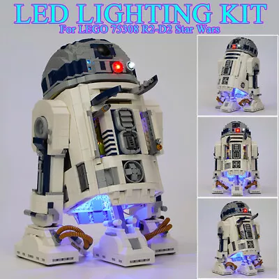 Buy LED Light Kit For LEGOs Star Wars R2-D2 75308 Lights Only • 21.48£