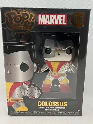Buy Funko Pop Pin Marvel Colossus 11 Collectable Figure With Stand X-Men NEW UK • 9.99£