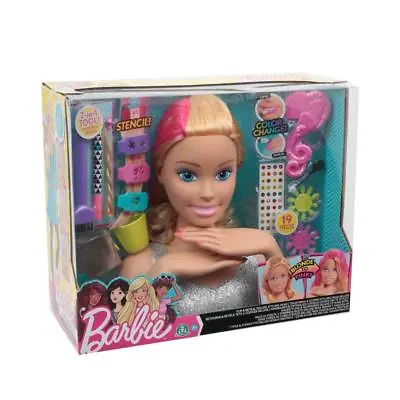 Buy Barbie Styling Head Magic Look Flip Reveal Envelopes Head Stencil Ok BAR19000 • 256.06£