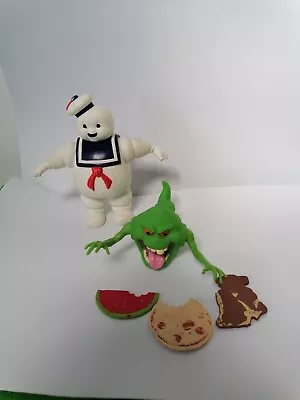 Buy Vintage The Real Ghostbusters Action Figures SLIMER+ Pizza Steak, Melon+STAYPUFT • 42.99£